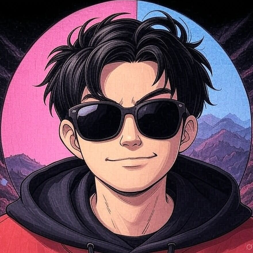 Enothera本人のプロフィール画像（サングラスのアバター）