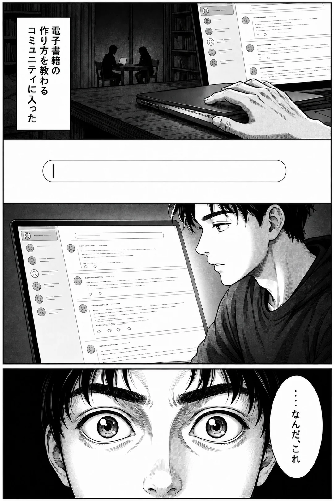 電子書籍のコミュニティに入り、AIに出会う。