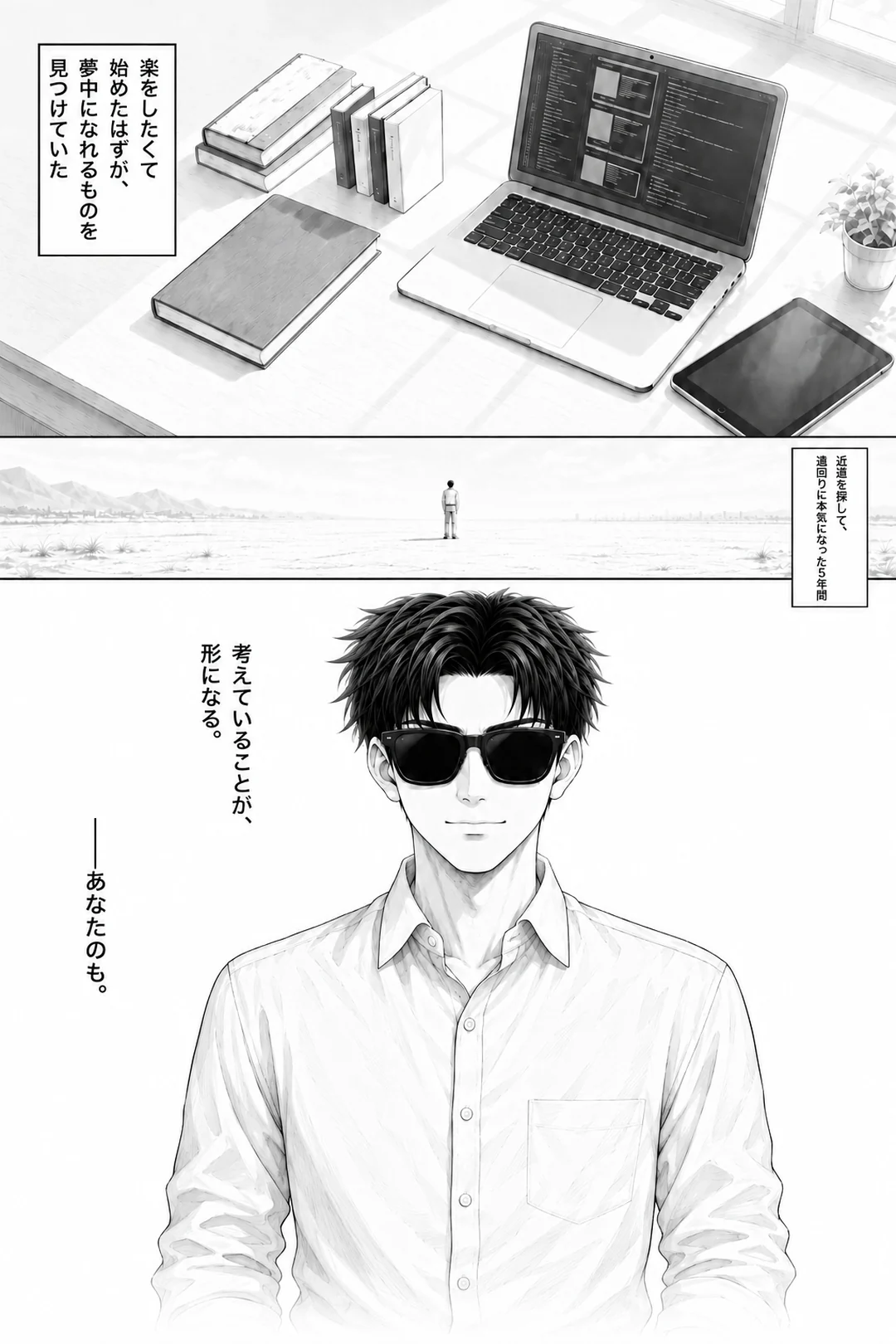 考えていることが、形になる。──あなたのも。